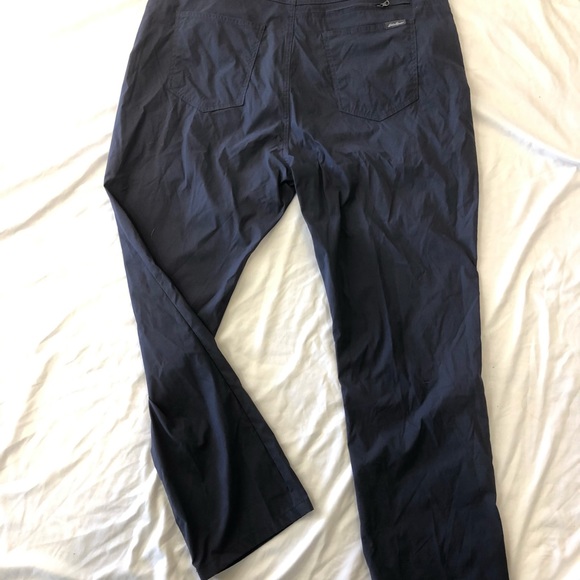 EDDIE BAUER MEN’S NYLON/SPANDEX HYBRID PANTS SZ 40x30 (EUC) - Picture 6 of 10